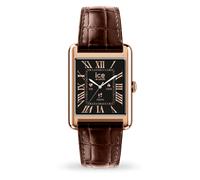Ice Watch Montre connectée Ice Smart TKS 2.0 Rose-Gold bracelet cuir Brown Croco 1,41 pouces
