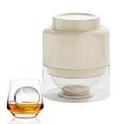 Ice Sphere Ball Mold - Bartending Kitchen Utensil, Réutilisable Round Ice Maker Tray for Whiskey & Cocktails | For Home Bar, Hotel, Pub, Cafe, Restaurant, Dining Room, Farmhouse Entertaining