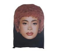 Ice Spice Masque de ski Sheisty - Cagoule amusante pour célébrité Cadeau Noir