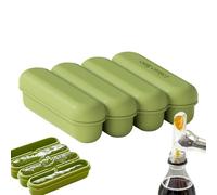 Ice Stick Cube Tray - Silicone Ice Maker Mold, Long Bar Freezer Tool | Flexible Nonstick Ices Stick Molding Tray System Kit, Reusable Easy Release Freezing Mold Bar Shape Trays With Whisky Cocktail