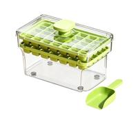 Ice Tray 68-Cube Stackable Press Release Ice Maker Mold Freezer Trays
