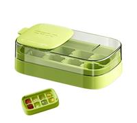 Ice Tray - 8 Cavity Press Design, Standard Size with Release Plate, Food Grade Silicone, Quick Removal Texture, Reusable Whiskey Mould for Home Kitchen, Scope of Application