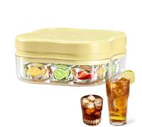 Ice Tray Food Grade Press-to-Release Convenience Easy Release With Lid