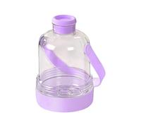 Ice Tray For Freezer - Cold Blocks Maker | With Straw And Handle Ice Making Bottle | For Picnic Camping Refrigerator Kitchen Restaurant Drinks Coffee Wine Milk Tea Whiskey Cocktail