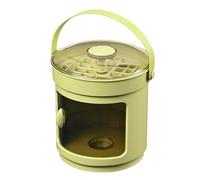 Ice Tray Lid Bin - 36 Grids Trays Freezer, Press Type Rotating Storage, Bucket Box Coffee Chilling Drinks | Freezer Press-Type Rotating Storage Bucket Box Coffee Chilling Drinks Cocktail Puddings Ho