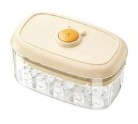 Ice Tray Mold, Easy Release Maker, Leakproof Freezer Tool with 28 Grid, Food Grade Fixture with Stackable Build, 7.6x4.5inch Kitchen Accessory, Compact Utility for Whiskey Coffee Juice Party Picnic