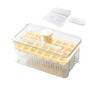 Ice Tray - Press-Type Maker | Easy Unmold Mold with Storage Box