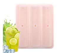 Ice Tray, Whiskey Mold, 6.5x5.51x1.57in Silicone Mould, 3-Grid Design, Rhombus Shape for Easy Release, Reusable Use, Kitchen Tools, Bar Supplies, Cocktail Making, Juice Cooling, Beverage Icing