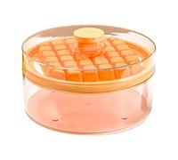 Ice Trays for Freezer, Frost Maker with Container, 8.27x5.91 inch Press Release Cube Mold Lid, Easy Freeze storage Coffee, Parties, Home, Cafe, Cocktail, Wedding, Restaurant Use