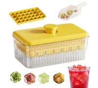 Ice Trays For Freezer,Moule À Glace Ménager - Accessoire Facile À Démouler Pour Boissons Froides Jus Cocktail Whisky | Pour Étudiants Barmen Hôtes Et Bureau