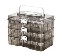 Ice Trays for Freezer with Lid and Bin 63-Hole Press-Type