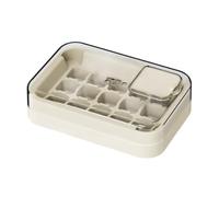 Ice Trays, Reusable Mold Maker, Easy Release Design, Leakproof Flexible Container, Ice Tray for Coffee, Freezer, Fridge, Drinks, Food, Whiskey, and Daily Use, 6.5x4.41x1.77 inches