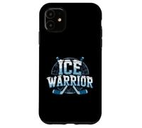 Ice Warrior pour Un Joueur de Hockey Frozen Rink Power Coque pour iPhone 11