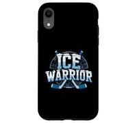 Ice Warrior pour Un Joueur de Hockey Frozen Rink Power Coque pour iPhone XR
