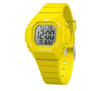 ICE-WATCH - Ice Digit Ultra Yellow - Montre Jaune pour Garçon (Mixte) avec Bracelet en Plastique - 022098 (Small)