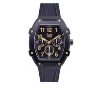 Ice-Watch - ICE boliday Gold blue - Montre bleue pour homme avec bracelet en silicone - 023314 (Medium)