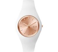 Ice-Watch - ICE chic White Rose-Gold - Montre blanche pour femme avec bracelet en silicone - 001397 (Medium)