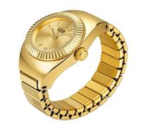 Ice-Watch - Chouchou Gold - Montre Bague dorée pour Femme avec Bracelet Extensible en Acier Inoxydable - 025516 (15mm)