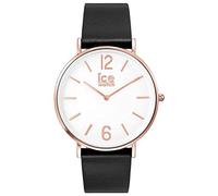 Ice-Watch - CITY tanner Black Rose-Gold - Montre noire mixte avec bracelet en cuir - 001515 (Medium)