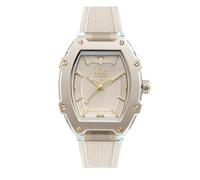 ICE-WATCH - Ice boliday Almond Skin Blue - Montre Amande pour Femme avec Bracelet en Silicone - 023321 (Medium)