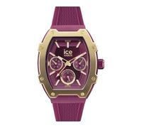 Ice Watch Montre Ice boliday Gold Burgundy Rouge Bracelet silicone 022868 (Small)