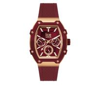 ICE-WATCH - Ice boliday Peach Cherry Alu - Montre Rouge en Aluminium pour Femme avec Bracelet en Silicone - 023803 (Small)