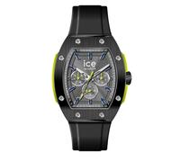 ICE-WATCH - Ice boliday Prestige Black Yellow - Montre Noire pour Homme avec Bracelet en Silicone - 024738 (Large)