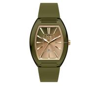 ICE-WATCH - Ice boliday Women Dome Plastic Olive Green - Montre Verte pour Femme avec Bracelet en Silicone - 025181 (Small)