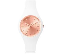 Ice-Watch - ICE chic White Rose-Gold - Montre blanche pour femme avec bracelet en silicone - 001399 (Small)