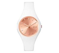 Ice-Watch - Ice Chic White Rose-Gold - Montre Blanche pour Femme avec Bracelet en Silicone