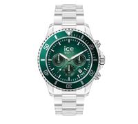 ICE-WATCH - Ice Chrono deep Green - Montre Mixte avec Bracelet en Plastique - Chrono - 021442 (Medium)