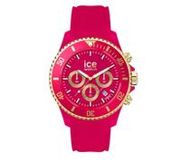 ICE-WATCH - Ice Chrono Pink - Montre Rose pour Femme avec Bracelet en Silicone - Chrono - 021596 (Medium)