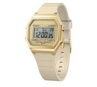 ICE-WATCH - Ice Digit Retro Almond Skin - Montre Beige pour Femme avec Bracelet en Plastique - 022062 (Small)