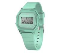 Ice-Watch - ICE digit retro Azure blue - Montre bleue pour femme avec bracelet en silicone - 022889 (Small)