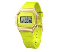 ICE-WATCH - Ice Digit Retro Sunny Lime - Montre Verte pour Femme avec Bracelet en Plastique - 022054 (Small)