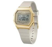 ICE-WATCH - Ice Digit Retro Wind - Montre Grise pour Femme avec Bracelet en Plastique - 022066 (Small)