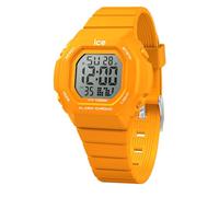 ICE-WATCH - Ice Digit Ultra Orange - Montre Orange pour Garçon (Mixte) avec Bracelet en Plastique - 022102 (Small)