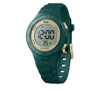 ICE-WATCH - Ice Digit Verdigris Gold - Montre Verte pour garçon (Mixte) avec Bracelet en Plastique - 021619 (Small)