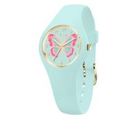 ICE-WATCH - Ice Fantasia Butterfly Bloom - Montre Bleue pour Fille avec Bracelet en Plastique - 021953 (Extra Small)