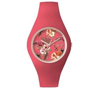 ICE-WATCH - Ice Flower Delicious - Montre Rose pour Femme avec Bracelet en Silicone - 001306 (Medium)