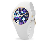 ICE-WATCH - Ice Flower Digital Purple - Montre Blanche pour Femme avec Bracelet en Silicone - 021734 (Small)