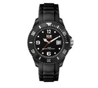ICE-WATCH - Ice Forever Black - Montre Noire Mixte avec Bracelet en Silicone - 000133 (Medium)