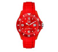 ICE-WATCH - Ice Forever Red - Montre Rouge Mixte avec Bracelet en Silicone - 000139 (Medium)