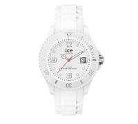 ICE-WATCH - Ice Forever White - Montre Blanche Mixte avec Bracelet en Silicone - 000134 (Medium)