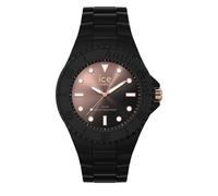 ICE-WATCH - Ice Generation Sunset Black - Montre Noire pour Femme avec Bracelet en Silicone - 019157 (Medium)