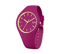 ICE-WATCH - Ice Glam Brushed Orchid - Montre Rose pour Femme avec Bracelet en Silicone - 020540 (Small)