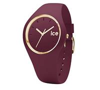 ICE-WATCH - Ice Glam Forest Anemone - Montre Rouge pour Femme avec Bracelet en Silicone - 001060 (Medium)