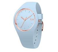Ice-Watch - ICE glam pastel Lotus - Montre bleue pour femme avec bracelet en silicone - 001067 (Medium)