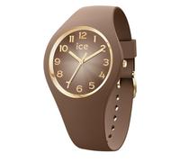 ICE-WATCH - Ice Glam Secret Brownie - Montre Marron pour Femme avec Bracelet en Plastique - 021326 (Small +)