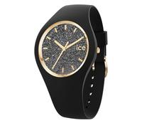 ICE-WATCH - Ice Glitter Black - Montre Noire pour Femme avec Bracelet en Silicone - 024520 (Small 37)